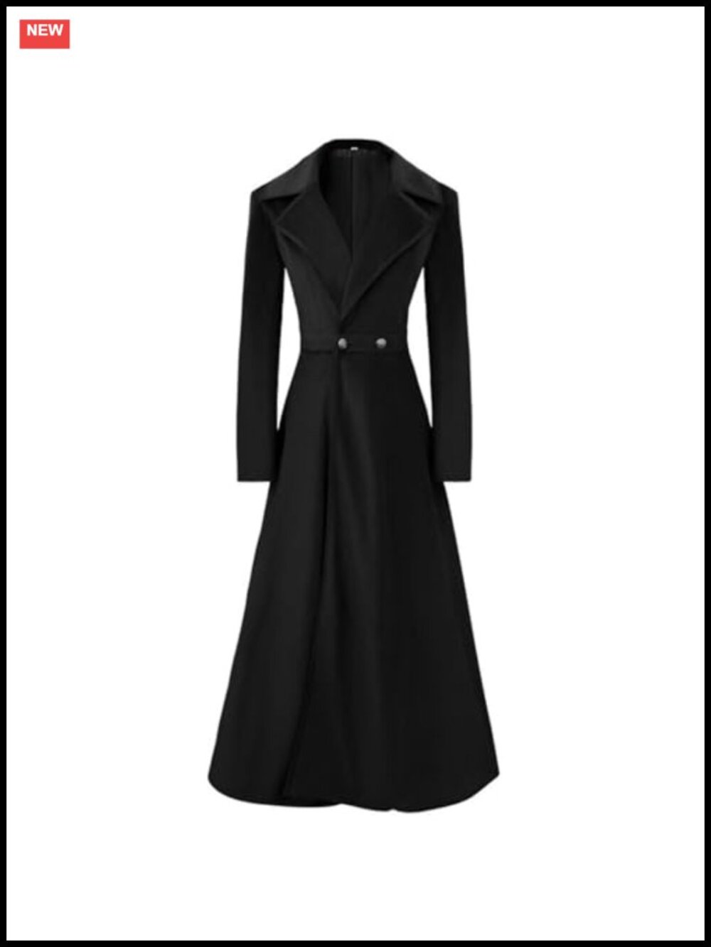 Victorian Trench Coat Double Breasted Long Winter Overcoat
